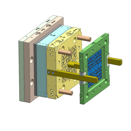 Medical grade syringes mold